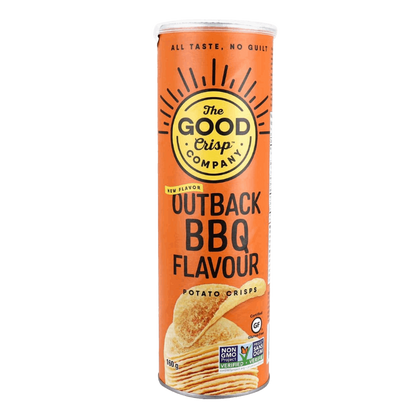 The Good Crisp Company Outback BBQ Flavour Potato Crisps 160g