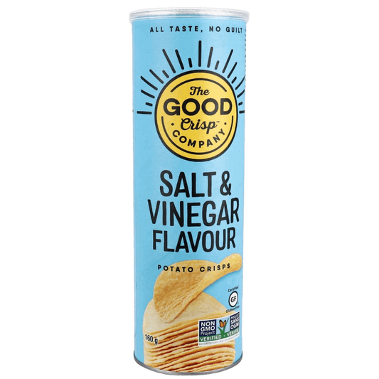 The Good Crisp Company Salt & Vinegar Potato Crisps 160g