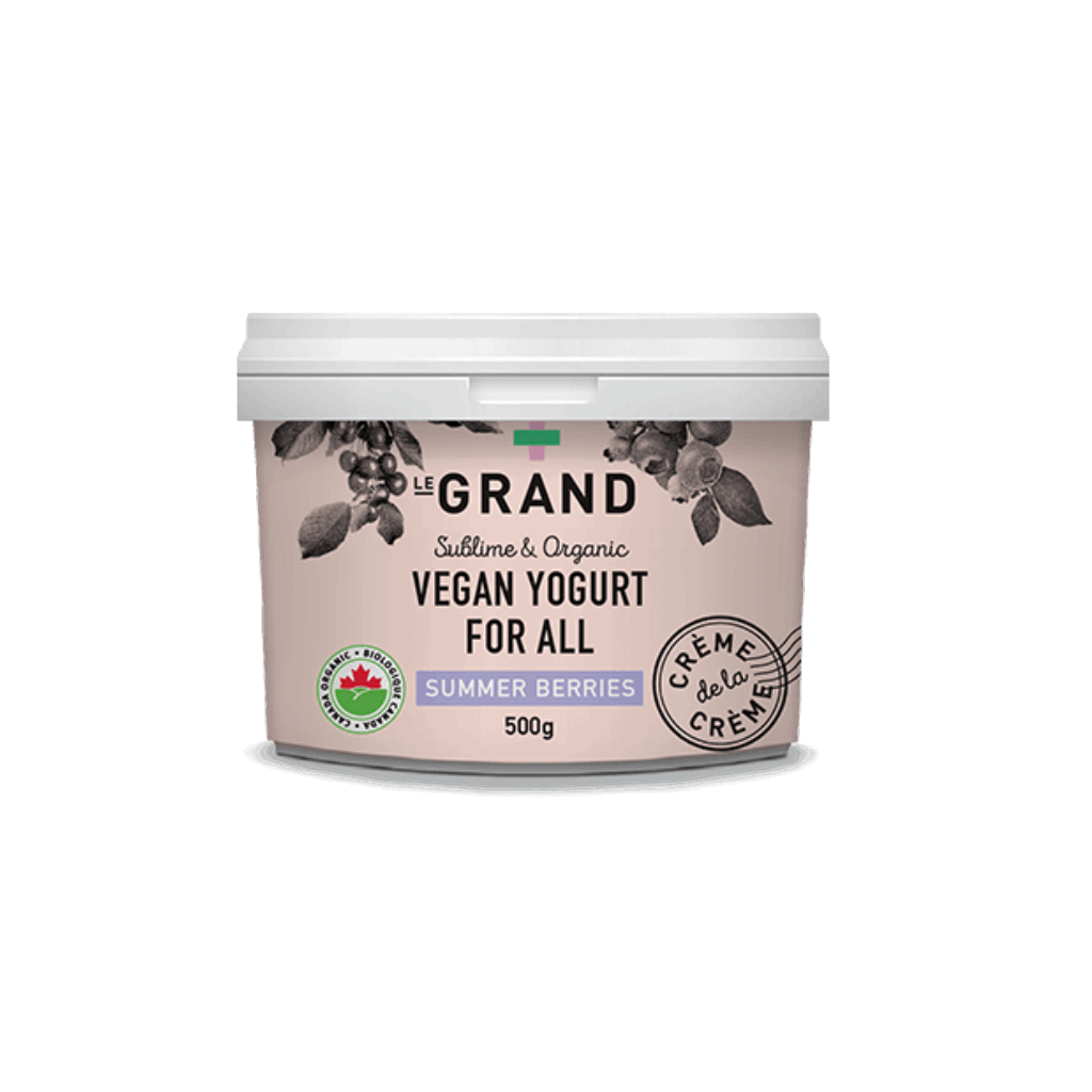 Le Grand Organic Plant-Based Yogurt Summer Berry 500g