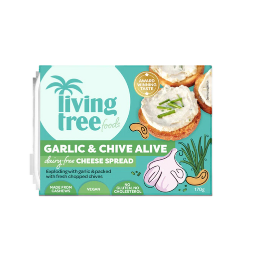 Living Tree Garlic & Chive Alive Cream Cheese 170g