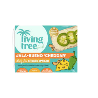 Living Tree Jala-bueno 'Cheddar' Cream Cheese 170g