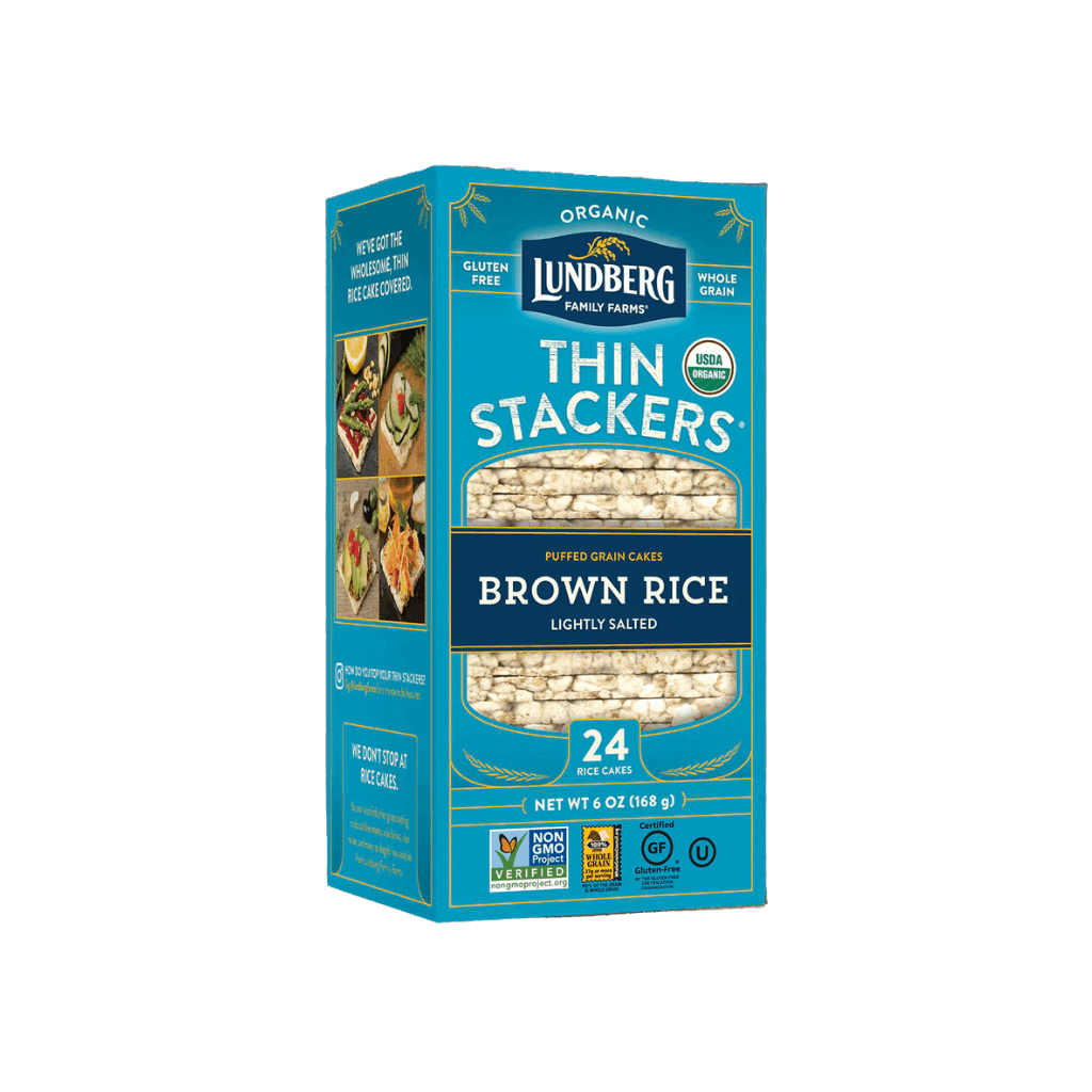 Lundberg Organic Thin Stackers Lightly Salted 167g