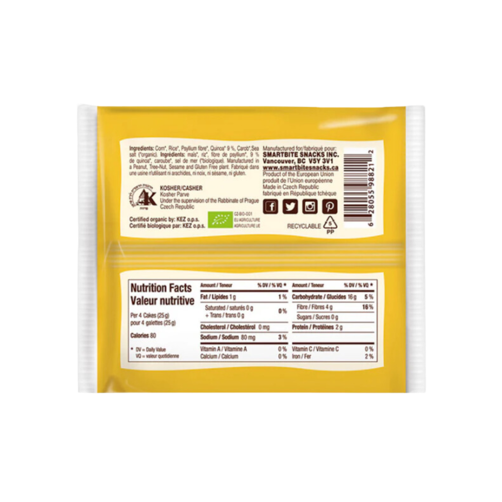 Smart Bite Quinoa Fibre Plus Crispbread 75g