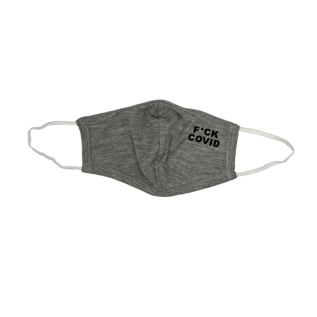 F*ck Covid Mask - Grey