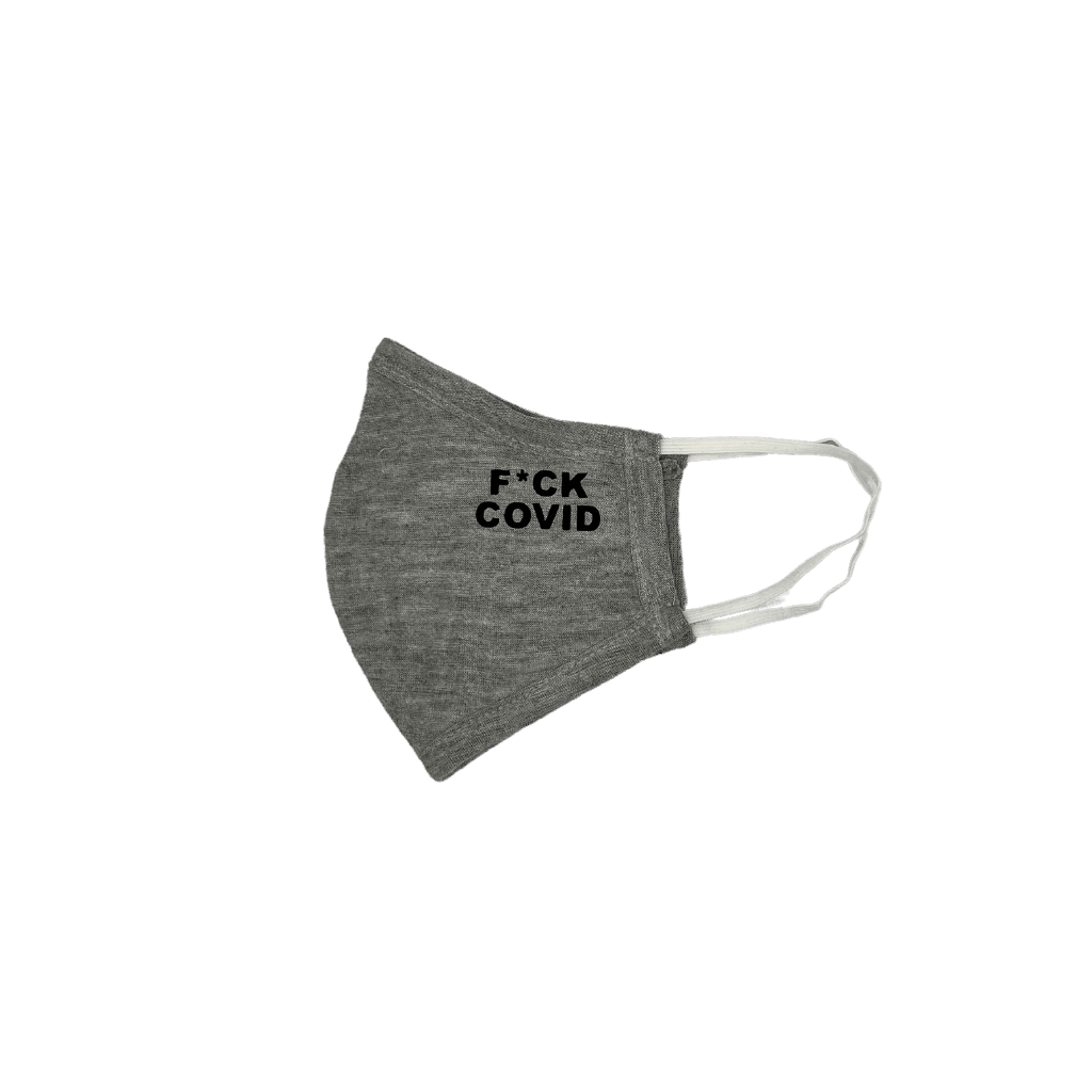 F*ck Covid Mask - Grey