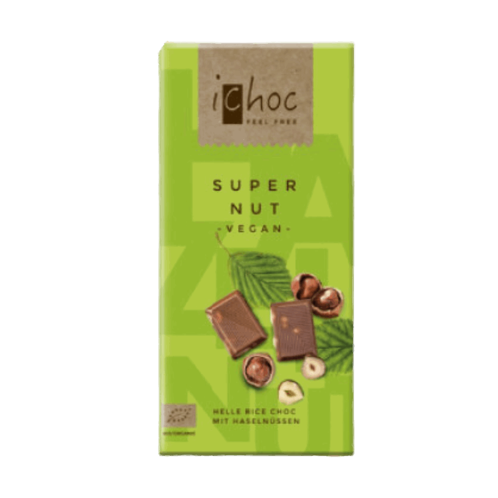 iChoc Super Nut Chocolate Bar 80g