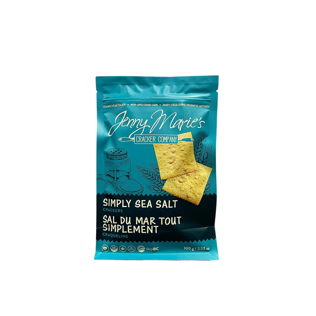 Jenny Maries Crackers - Simply Sea Salt