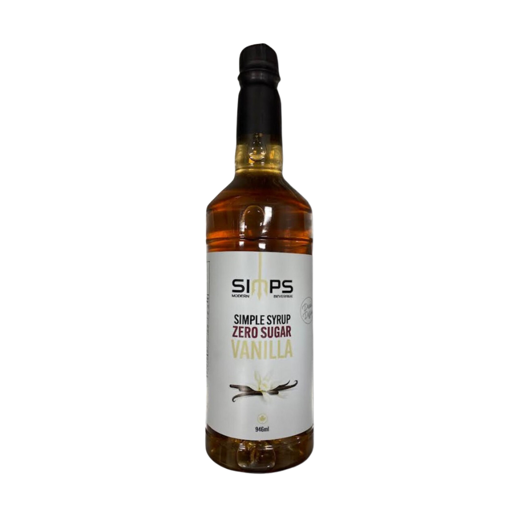 Simps Simple - Vanilla Syrups Sugar Free 946ml