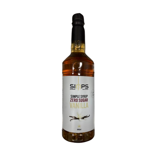 Simps Simple - Vanilla Syrups Sugar Free 946ml