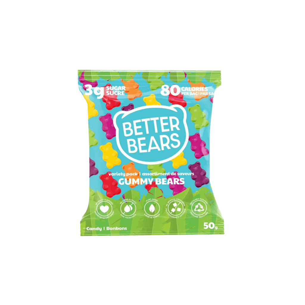 Better Bears Gummy Bears Variety Pack  50g