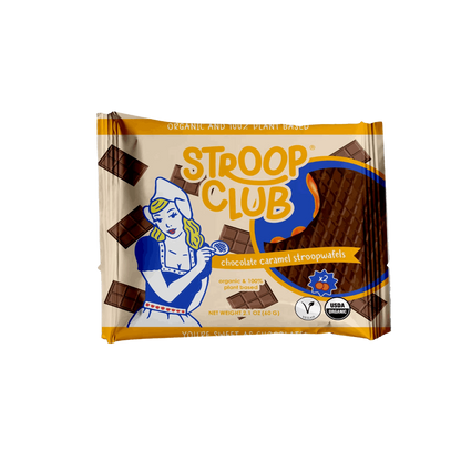 Stroop Club - Chocolate Covered Caramel Stroops 2pk