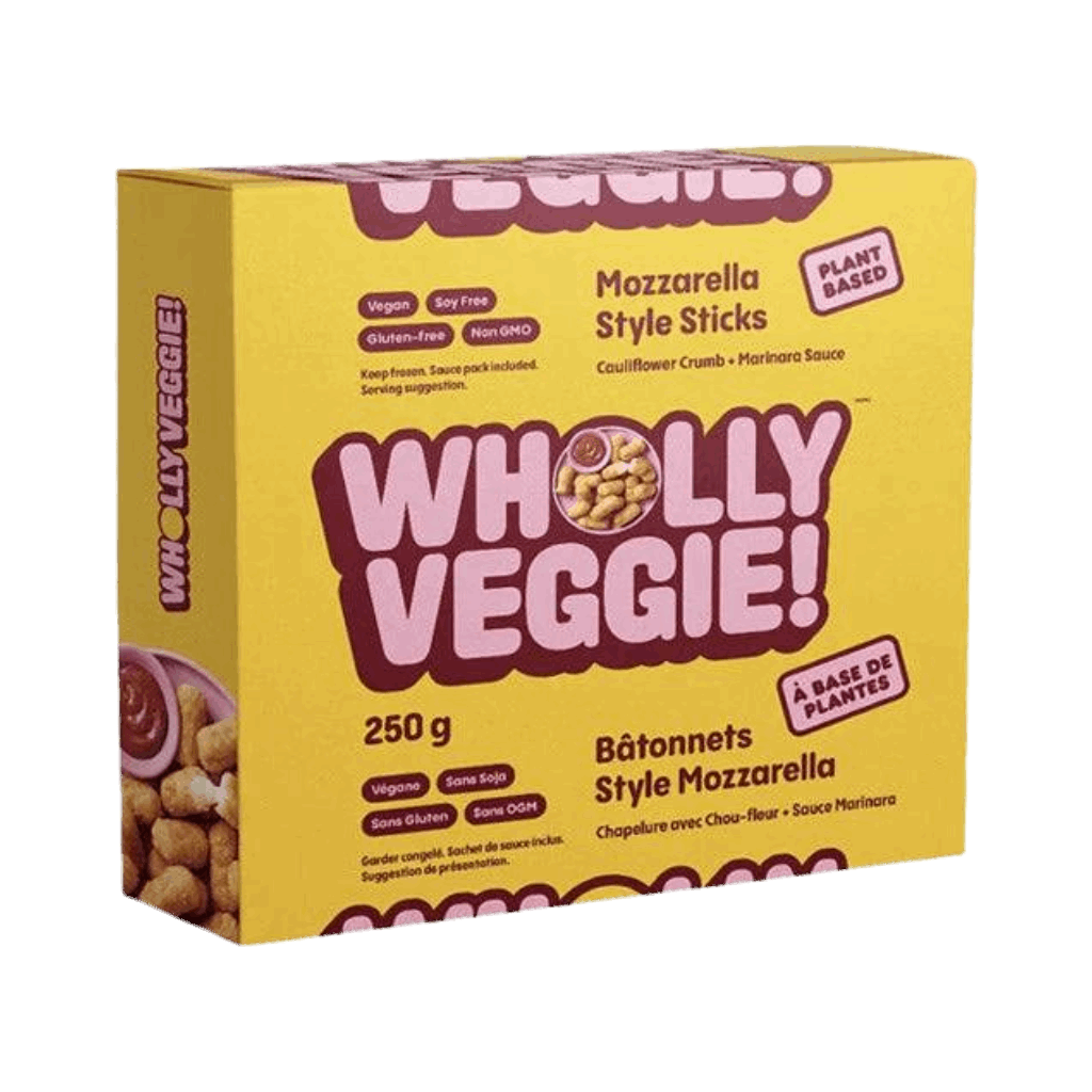 Wholly Veggie Mozzarella Sticks 250g