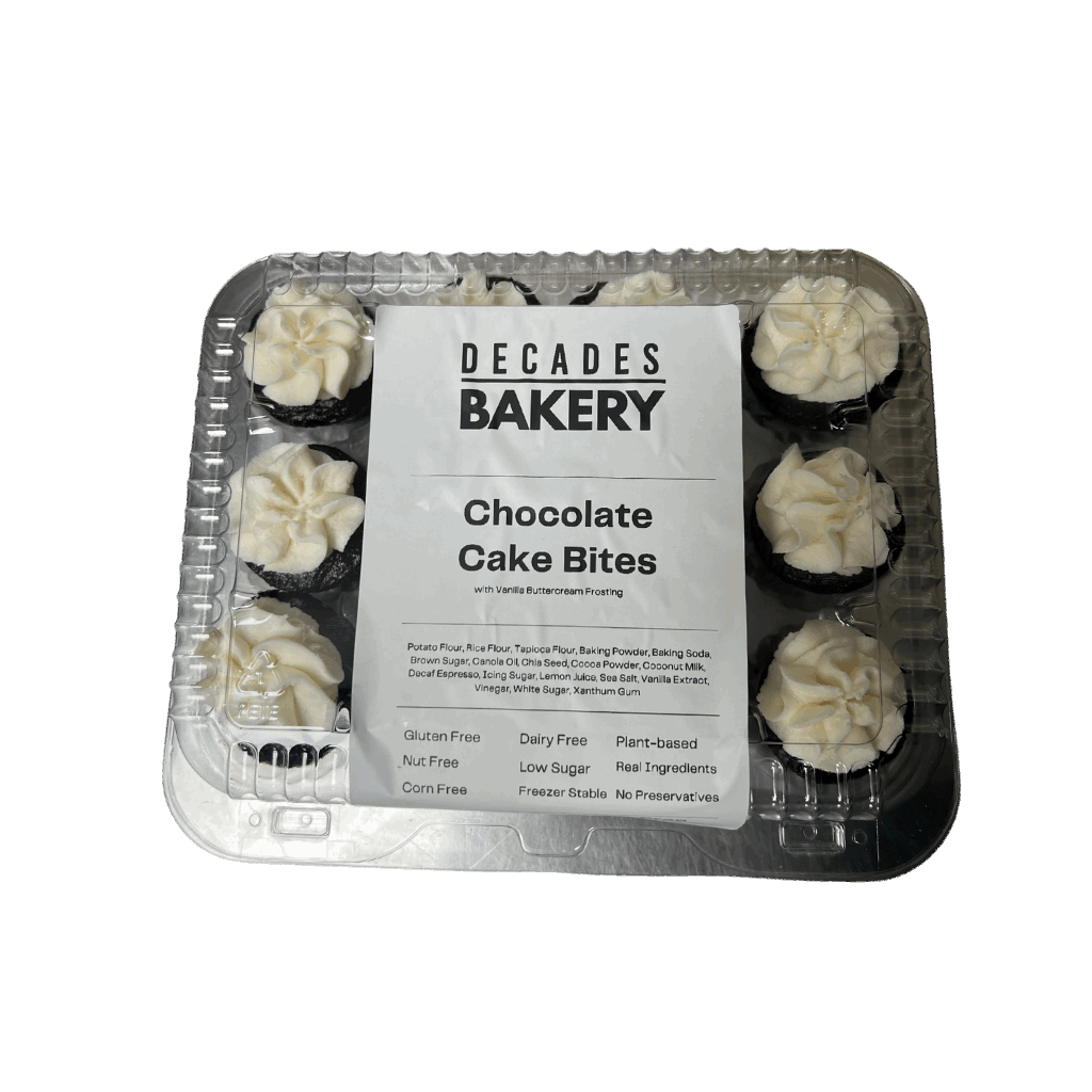 Decades Bakery Chocolate Cake Mini Bites 12pk