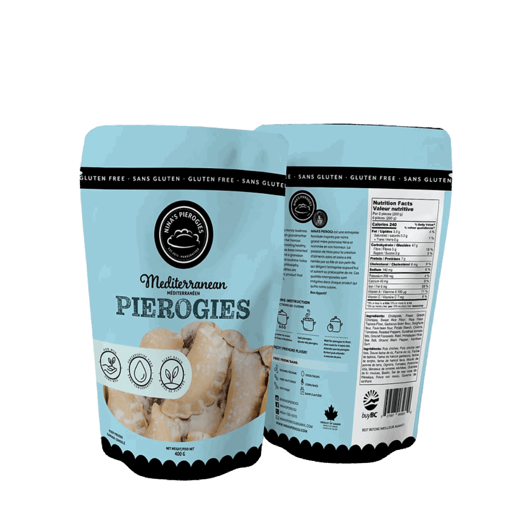 Nina's Pierogies Mediterranean 450g