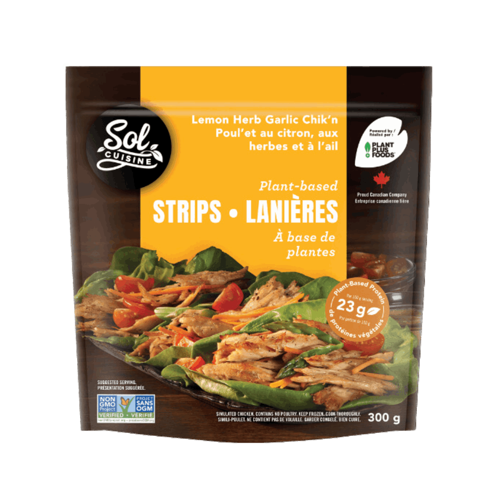 Sol Cuisine Lemon Garlic Chik'n Strips 300g