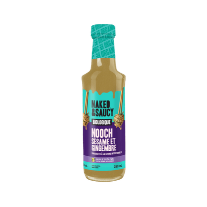 Naked & Saucy Sesame Ginger Nooch Salad Dressing 250g