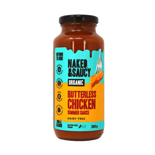 Naked & Saucy Butterless Chicken Simmer Sauce 350g