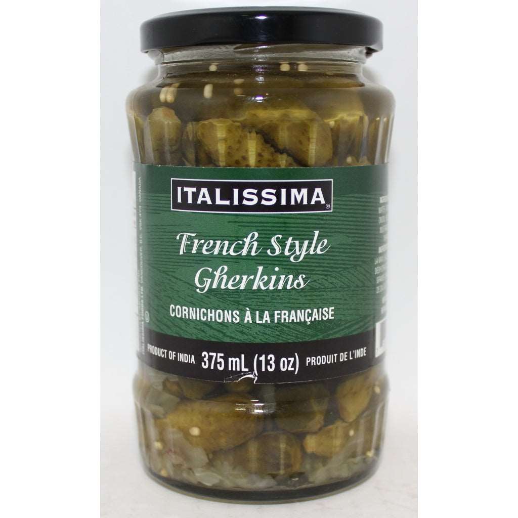 Italissima French Style Gherkins 375ml