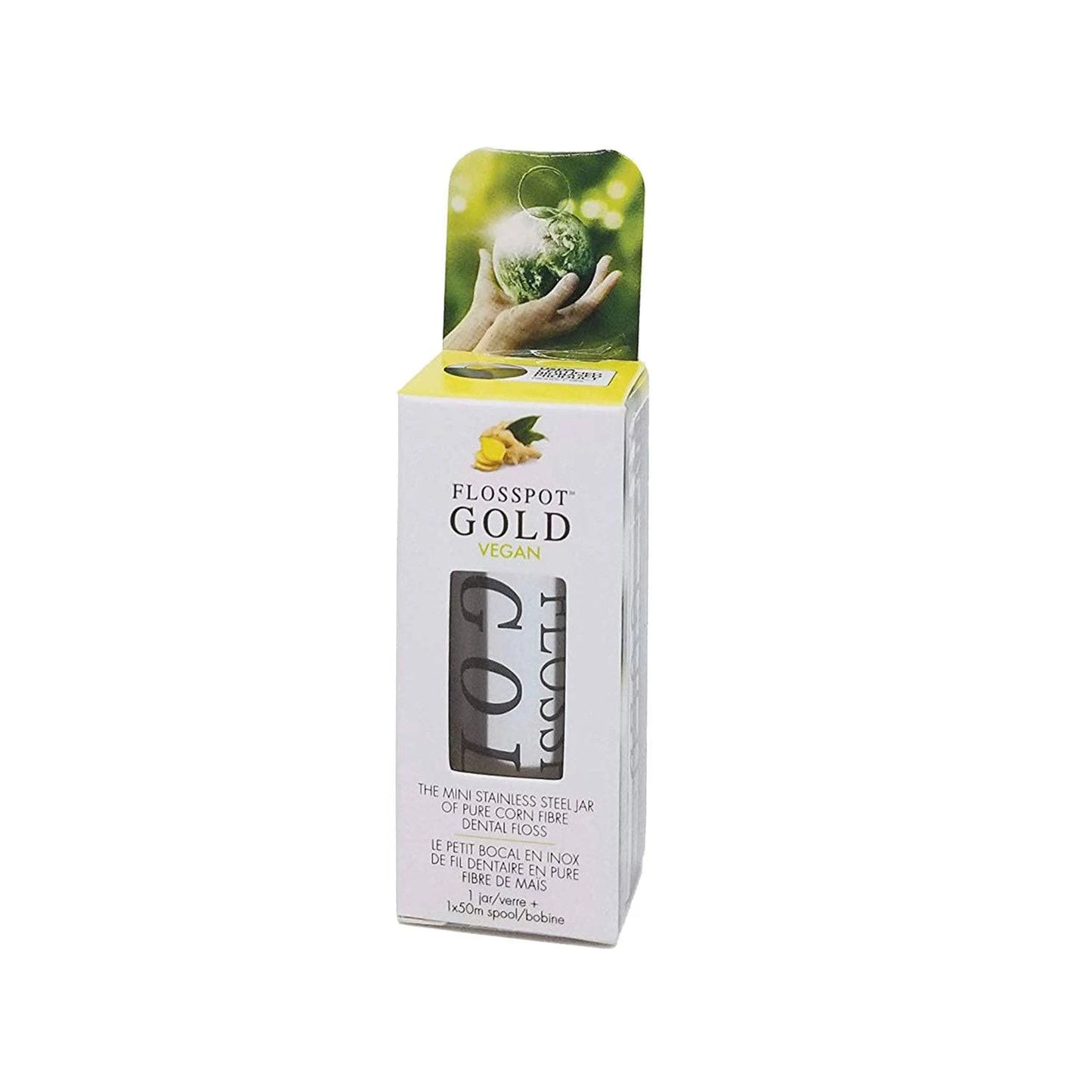 Vegan Flosspot Gold Stainless Steel Starter