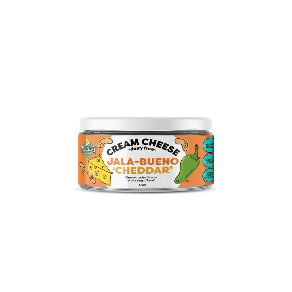 Living Tree Jala-bueno 'Cheddar' Cream Cheese 170g