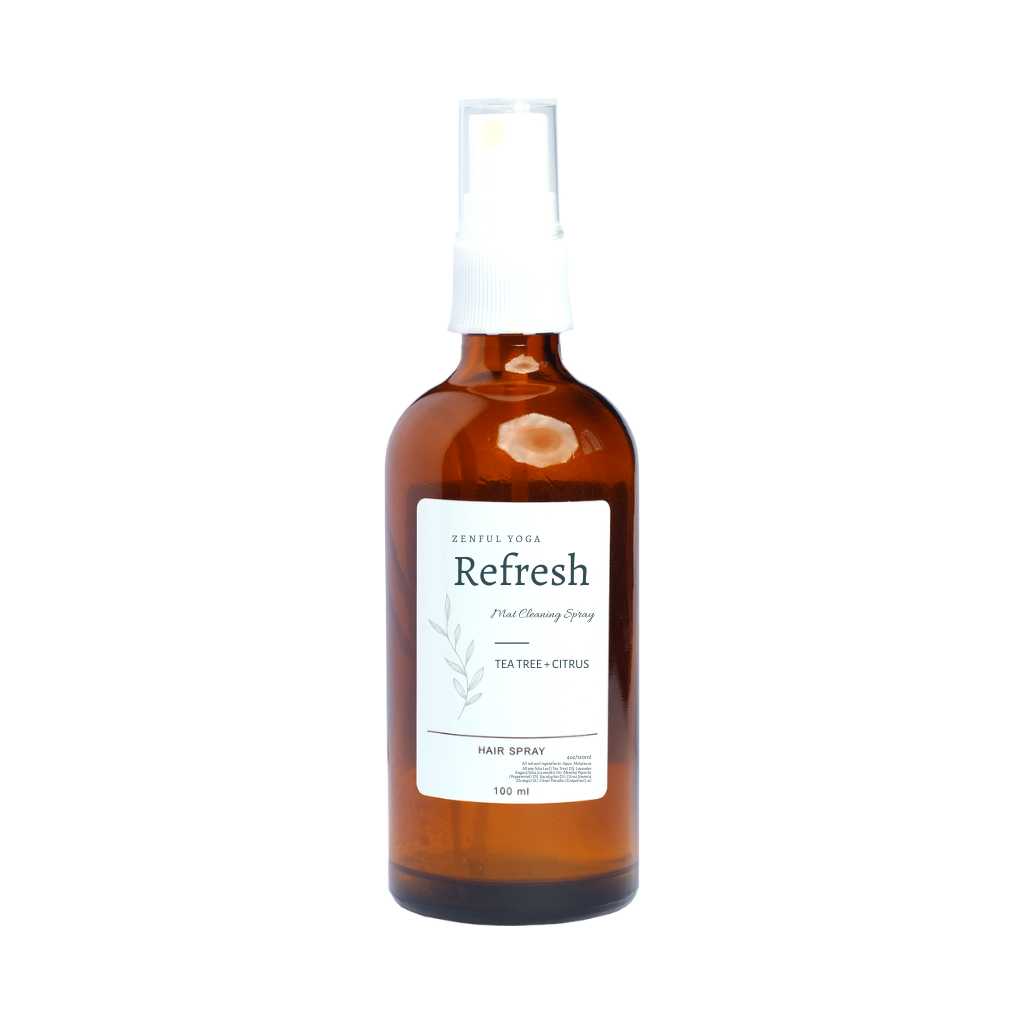 Refresh yoga mat spray