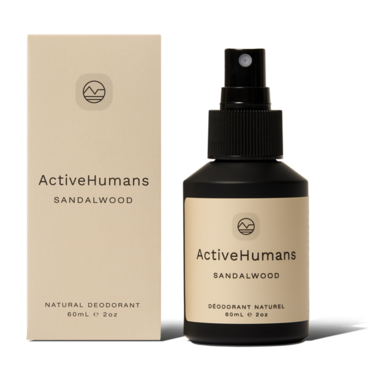 Active Humans - Sandalwood Deodorant