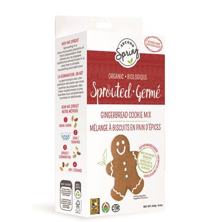 Second Spring - Gingerbread cookie MIx 256g Past Dated