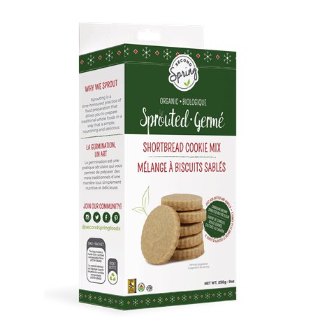 Second Spring - Short Bread Cookie MIx 256g Past Dated